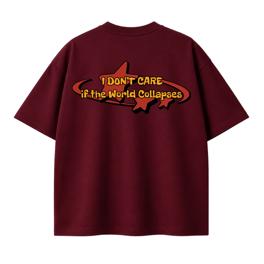 burgandy shirt - Underrated store