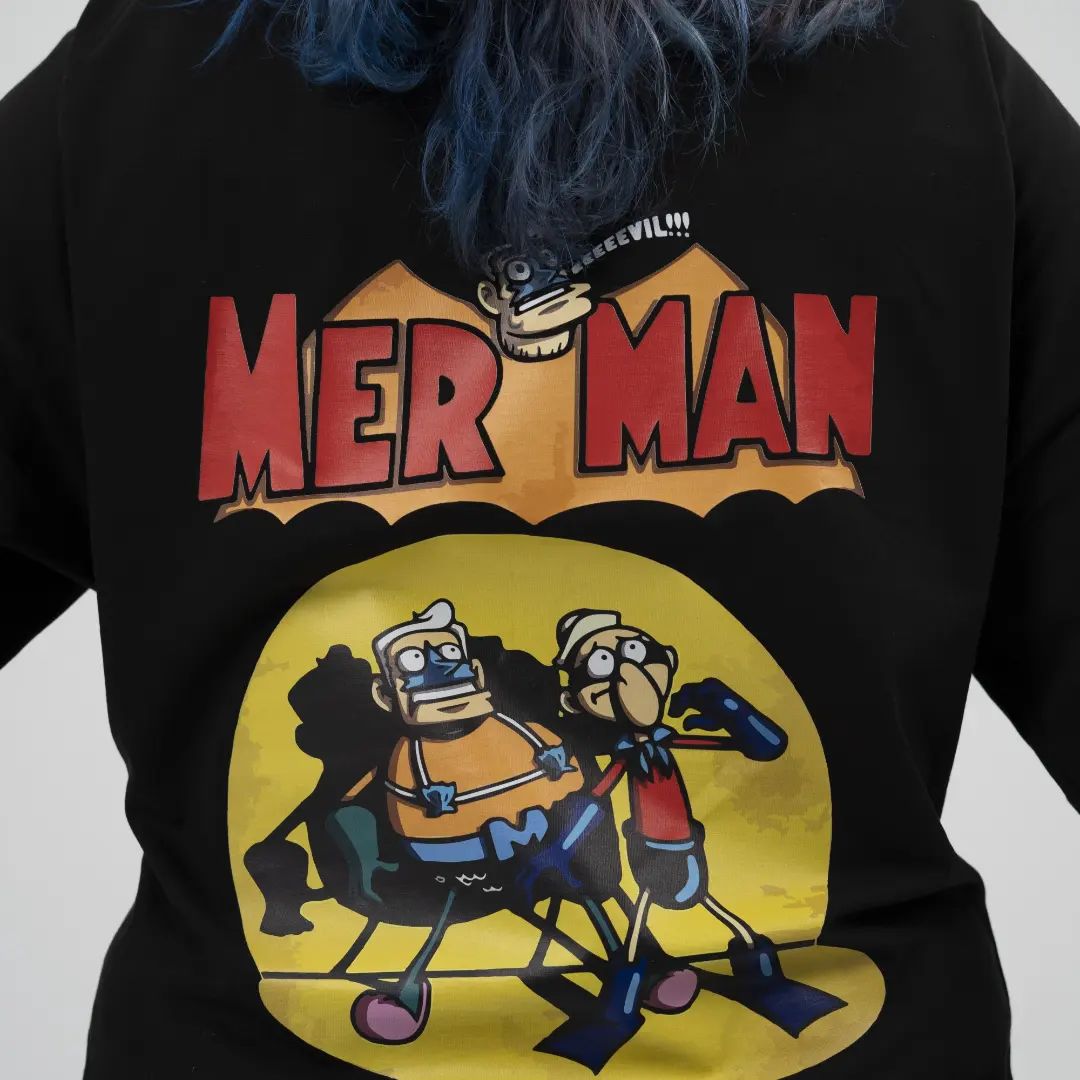 Mer Man Tee - Underrated store