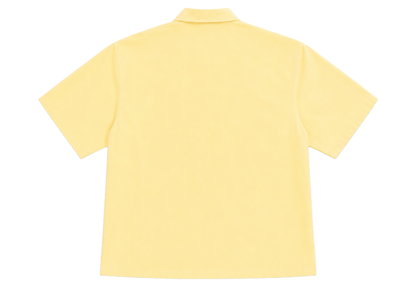Butter Yellow Linen Shirt Boxy