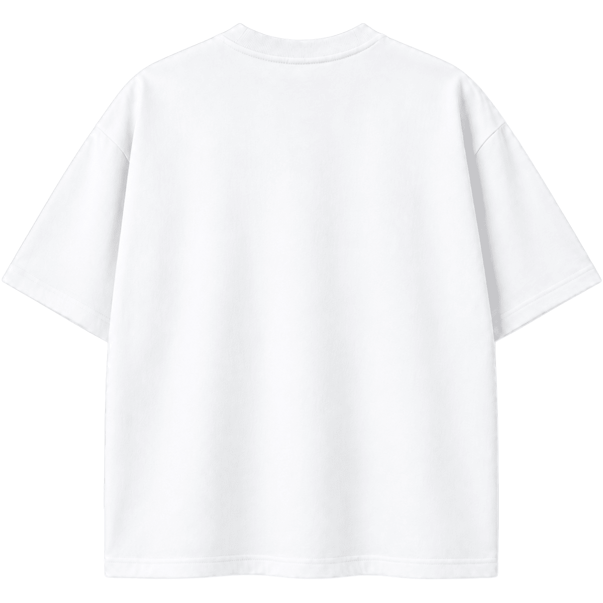 White Basic Boxy Tee - Underrated