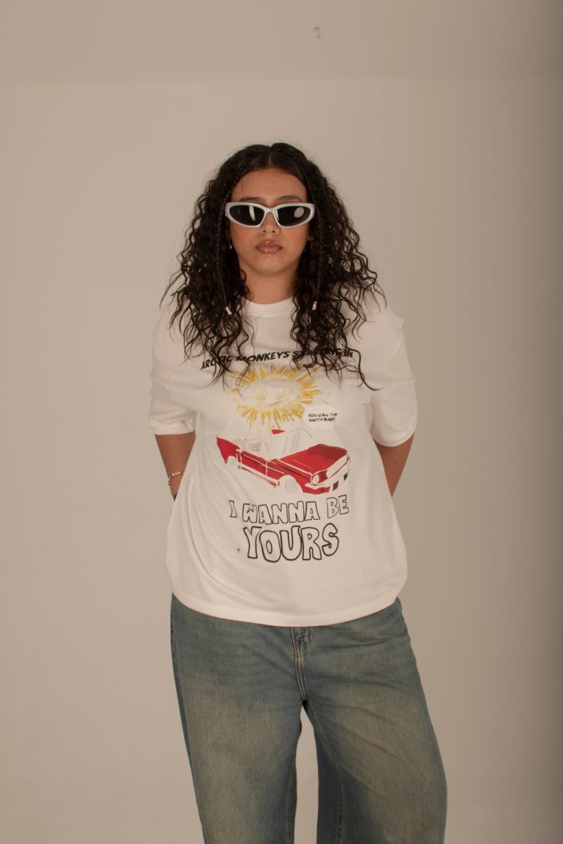 Arctic Monkeys White Tee - Underrated store