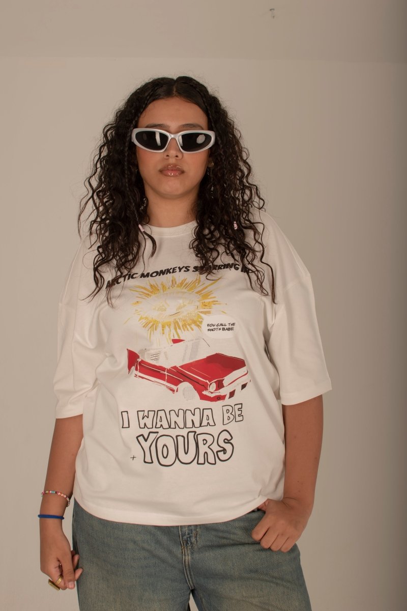 Arctic Monkeys White Tee - Underrated store