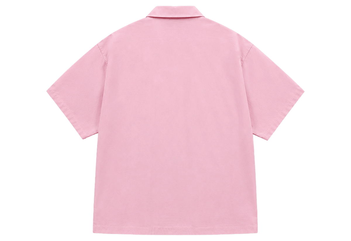 Baby Pink Linen Shirt Boxy - Underrated