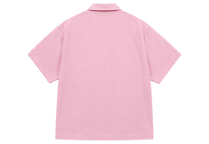 Baby Pink Linen Shirt Boxy - Underrated
