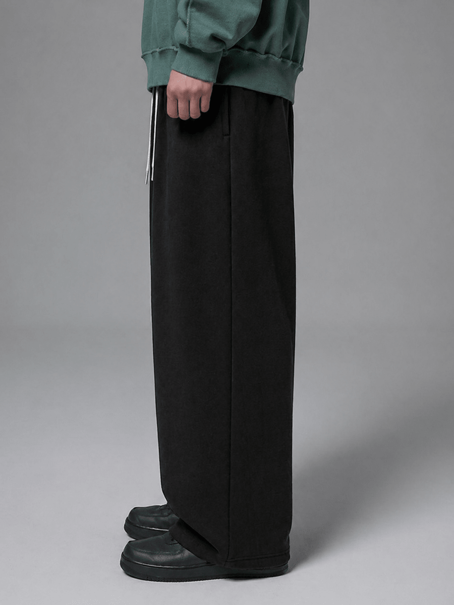 Black Sweatpants wide leg - Underrated store