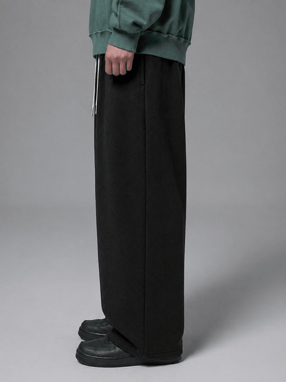Black Sweatpants wide leg - Underrated store