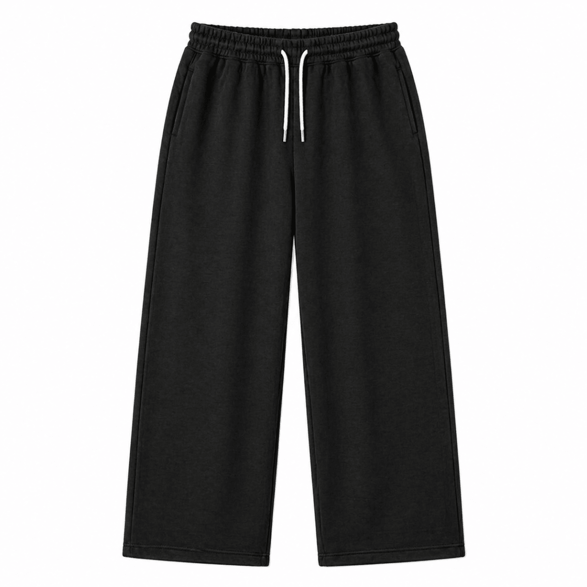 Black Sweatpants wide leg - Underrated store