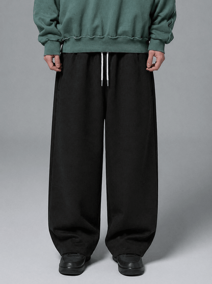 Black Sweatpants wide leg - Underrated store