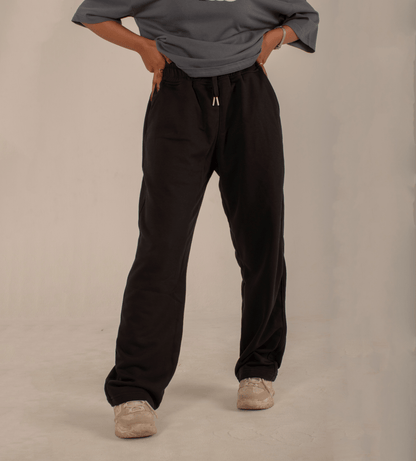 Black Sweatpants wide leg - Underrated store