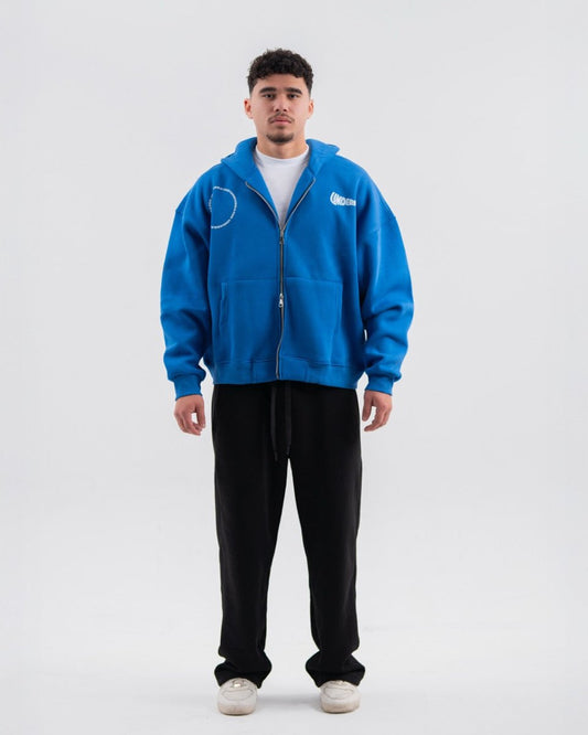 BLUE X UNDERRATED ZIP - UP - Underrated store