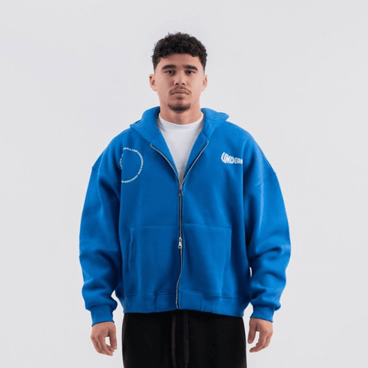 BLUE X UNDERRATED ZIP - UP - Underrated store