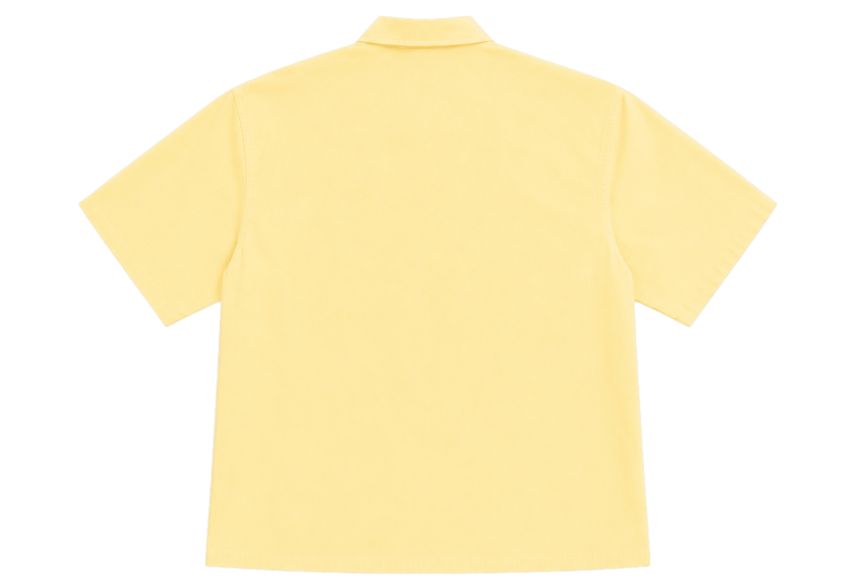 Butter Yellow Linen Shirt Boxy - Underrated