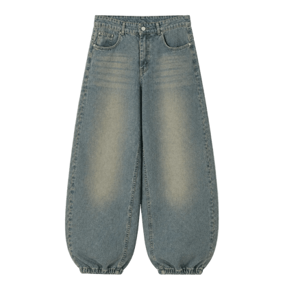 Green Washed jeans Balloon - Underrated