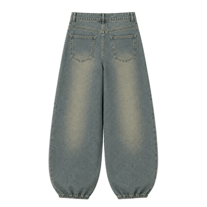 Green Washed jeans Balloon - Underrated