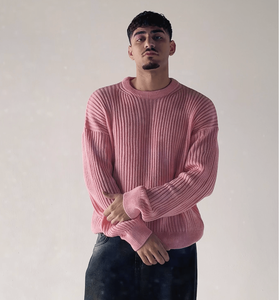 Knitted Sweater Pink - Underrated store