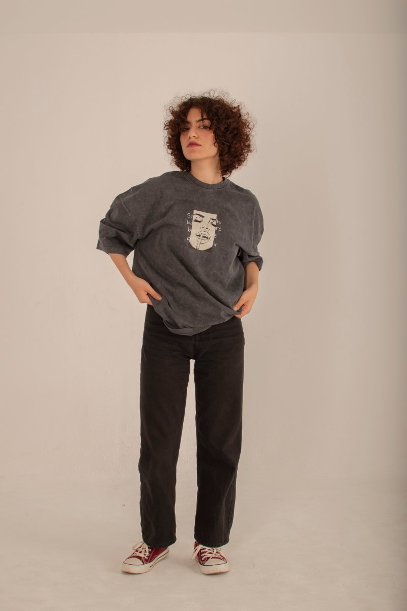 Lana Del Rey Washed Tee - Underrated store