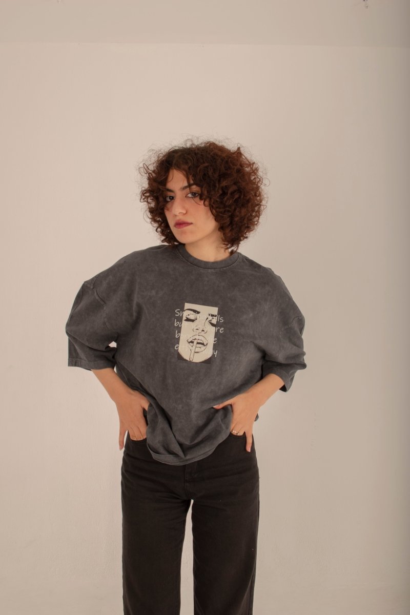 Lana Del Rey Washed Tee - Underrated store