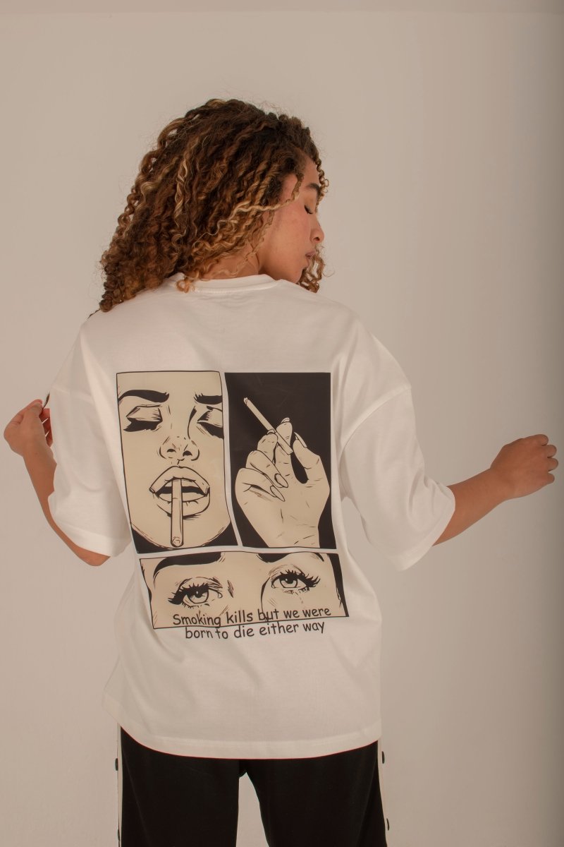 Lana Del Rey White Tee - Underrated store