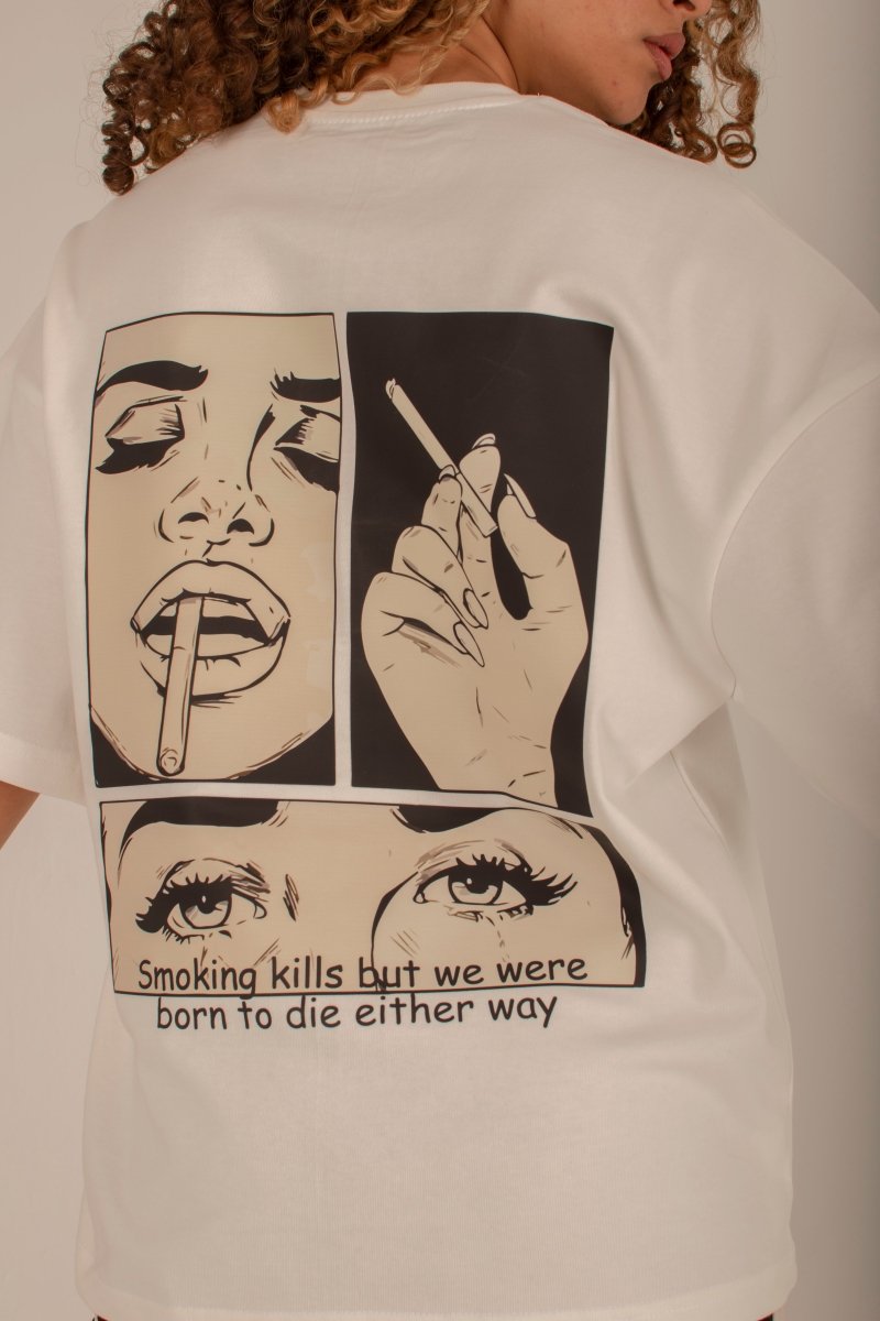 Lana Del Rey White Tee - Underrated store