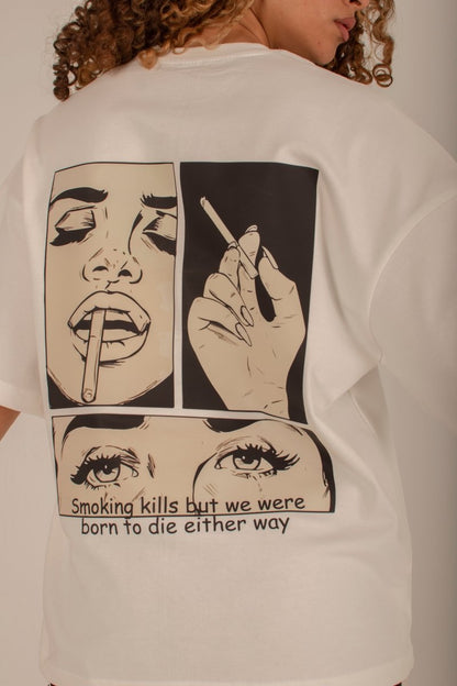 Lana Del Rey White Tee - Underrated store