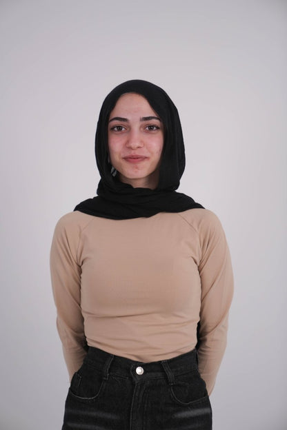 Long Sleeve Beige Basic Top - Underrated store