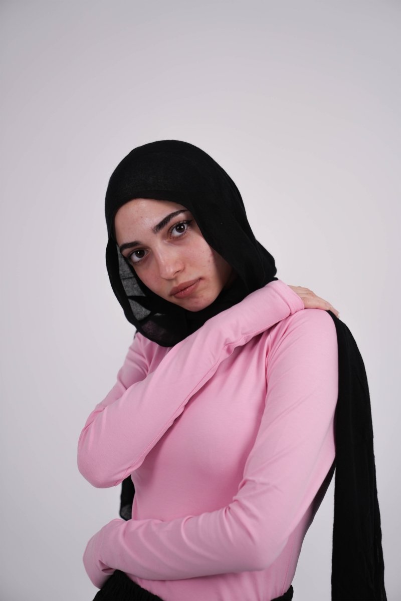 Long Sleeve Pink Basic Top - Underrated store