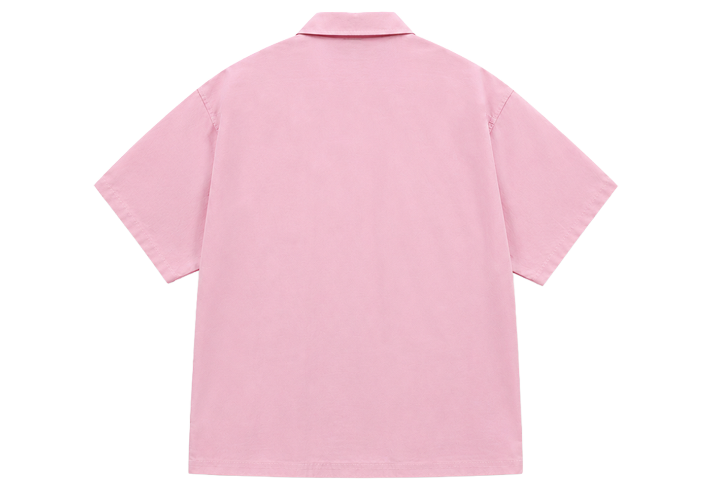 Baby Pink Linen Shirt Boxy