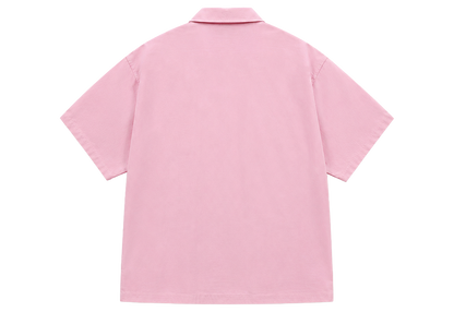 Baby Pink Linen Shirt Boxy