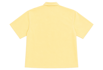 Butter Yellow Linen Shirt Boxy