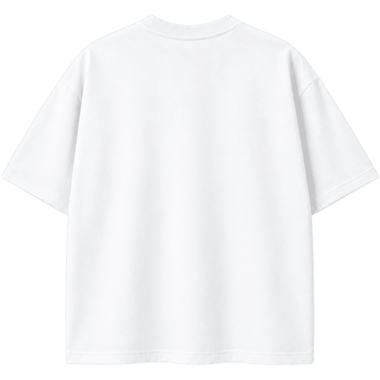White Basic Boxy Tee - Underrated